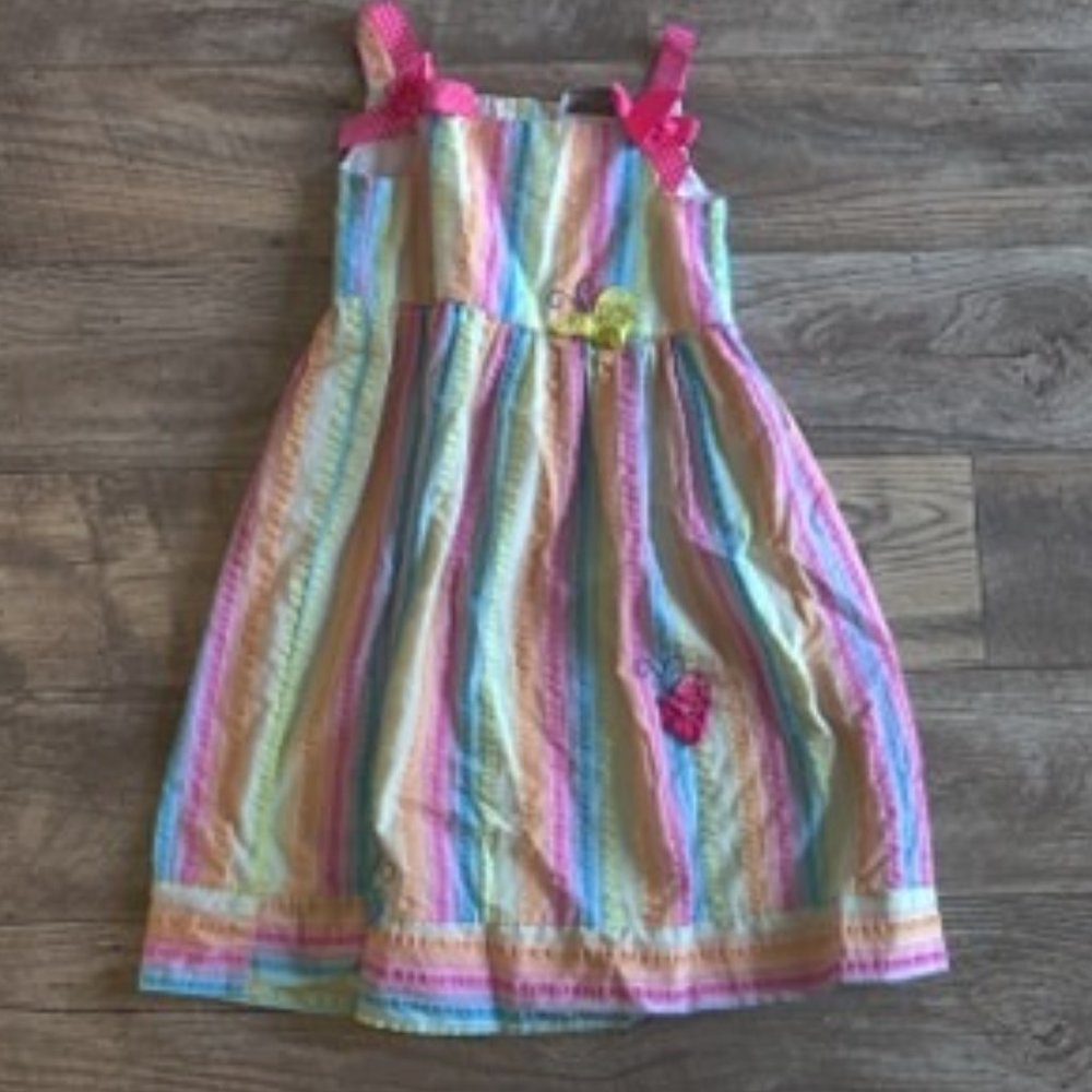 Rare, Too! rainbow girls dress